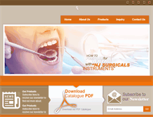 Tablet Screenshot of njsurgicals.com